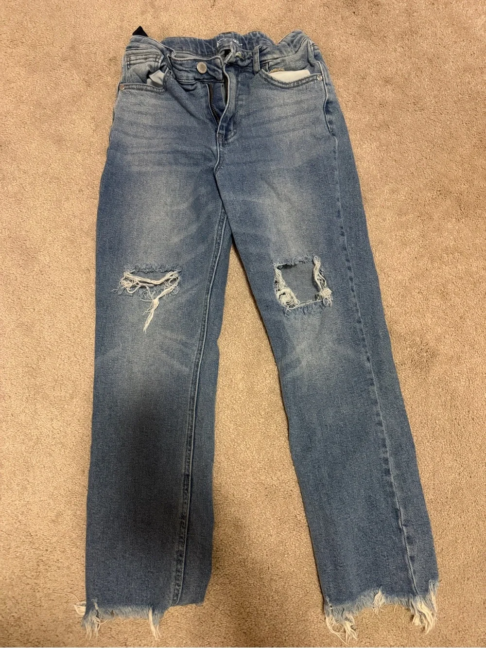 art class Distressed Light Blue Straight-Leg Jeans